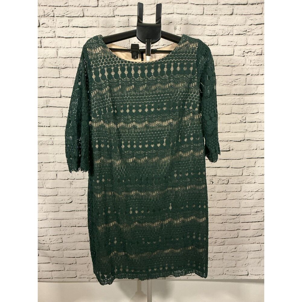 CB Established 1962 Green Lace Overlay Dress – Women’s Size 16